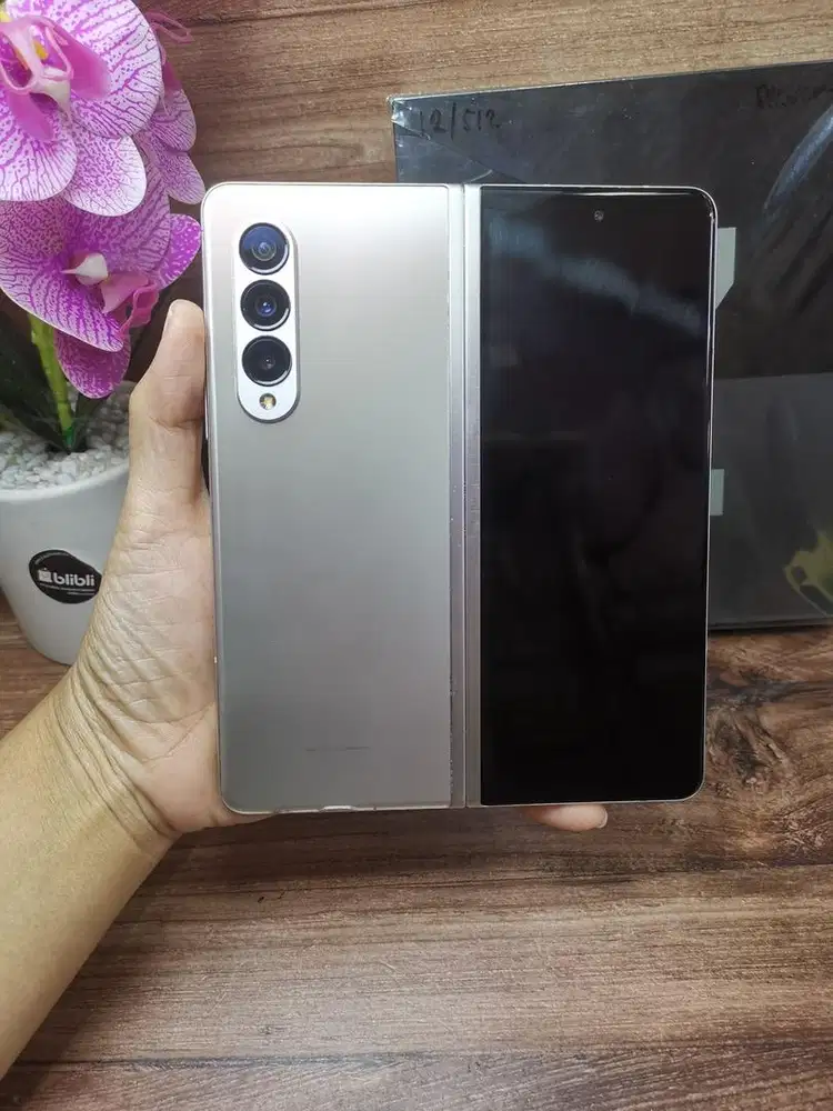 samsung z fold 3 12 512gb mulus fullset ex sein bisa tuker tambah