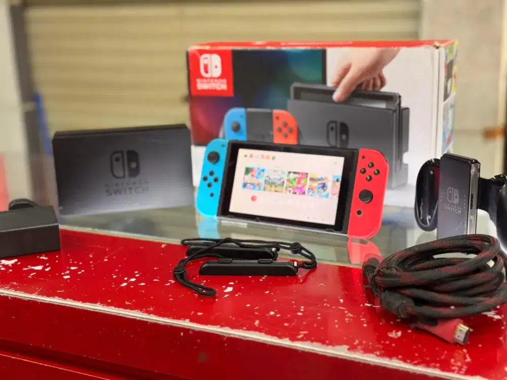 Nintendo Switch V1 Neon 256gb Softmod