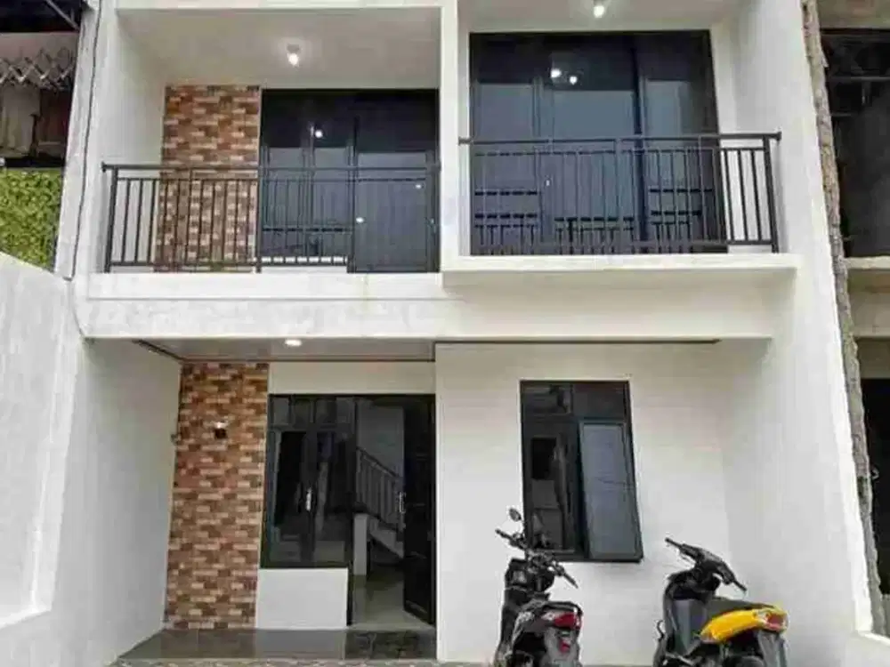 RUMAH CLUSTER 2 LANTAI MURAH CASH DAN CASH BERTAHAP AKSES STRATEGIS DEKAT JALAN UTAMA
