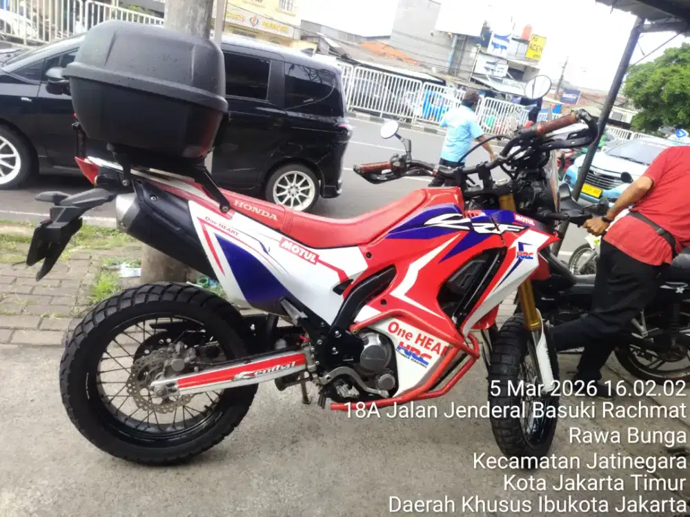 CRF 250 RALLY th 2017 km 12rb ban tebus gress