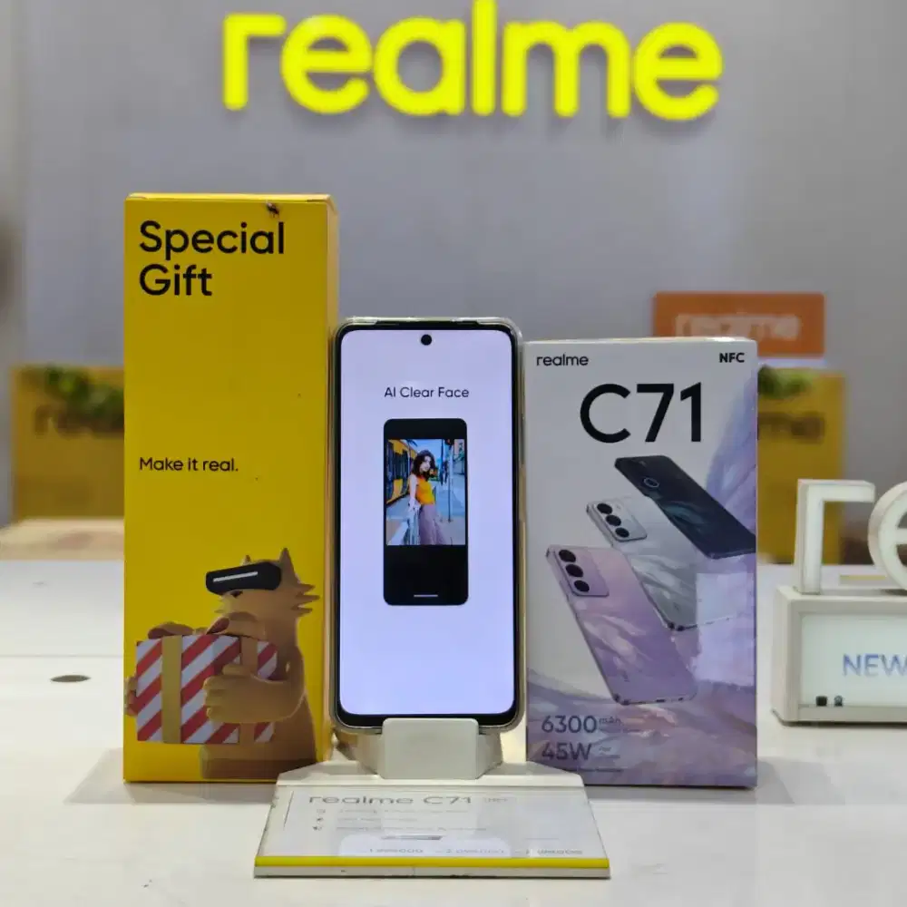 REALME C71 NFC TERLARIS BISA COD GRATIS ONGKIR