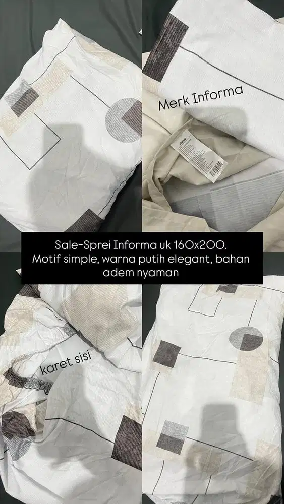 Sale-Sprei merk Informa uk 160x200