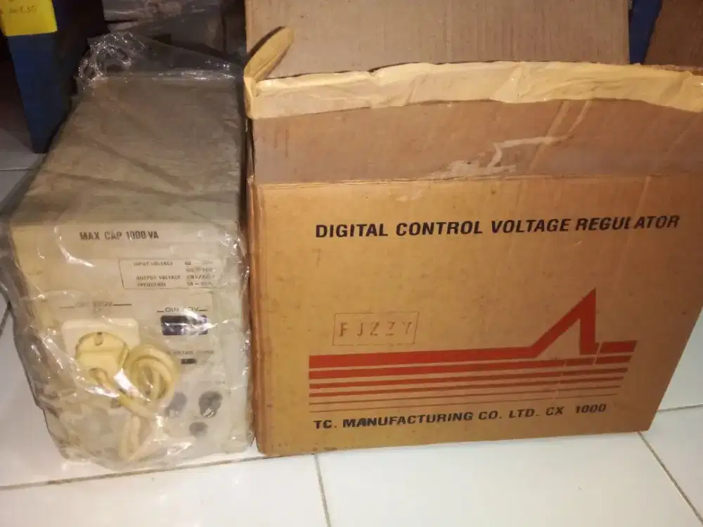 Barang baru gress. DIGITAL CONTROL VOLTAGE REGULATOR.