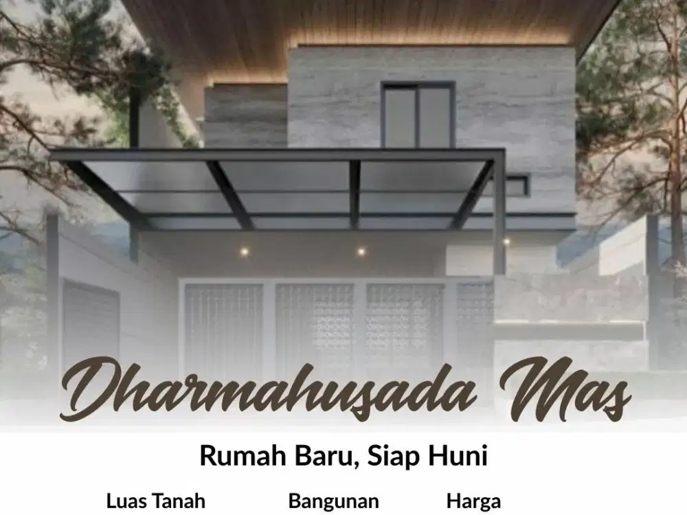 Rumah Dharmahusada Mas, Baru, Siap Huni