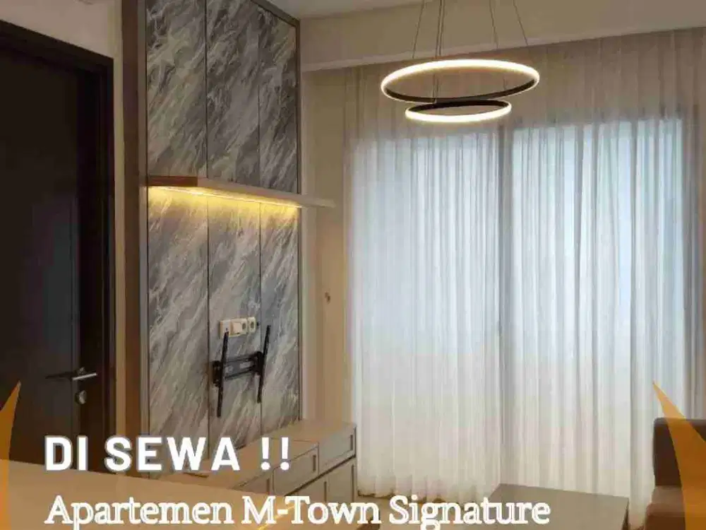 DISEWA APARTEMEN M-TOWN SIGNATURE TOWER HERALD