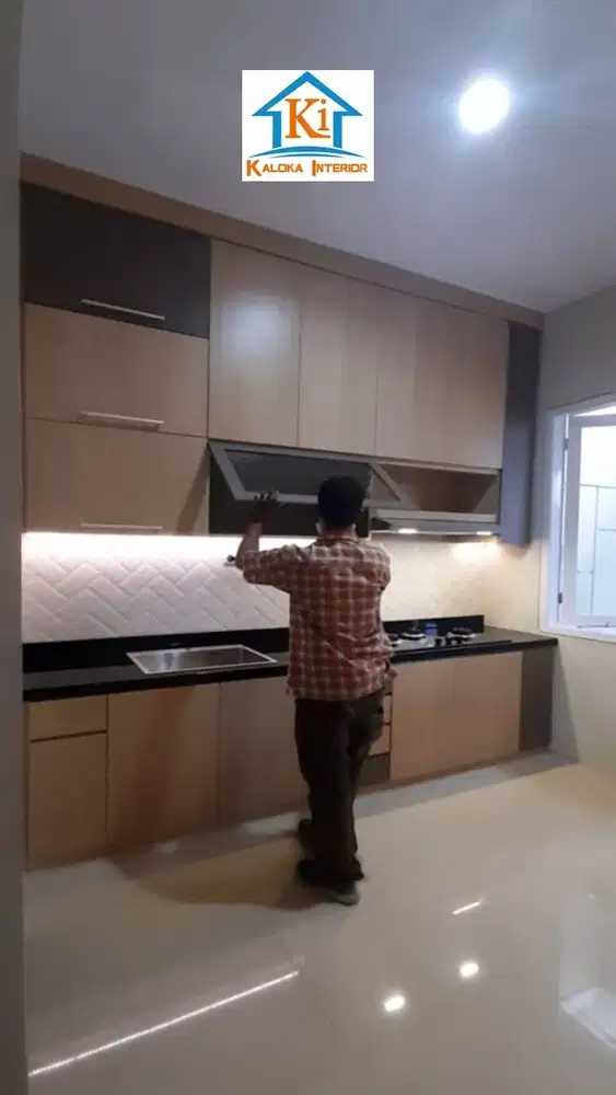 Kitchen Set Pvc Surabaya Kaloka Interior