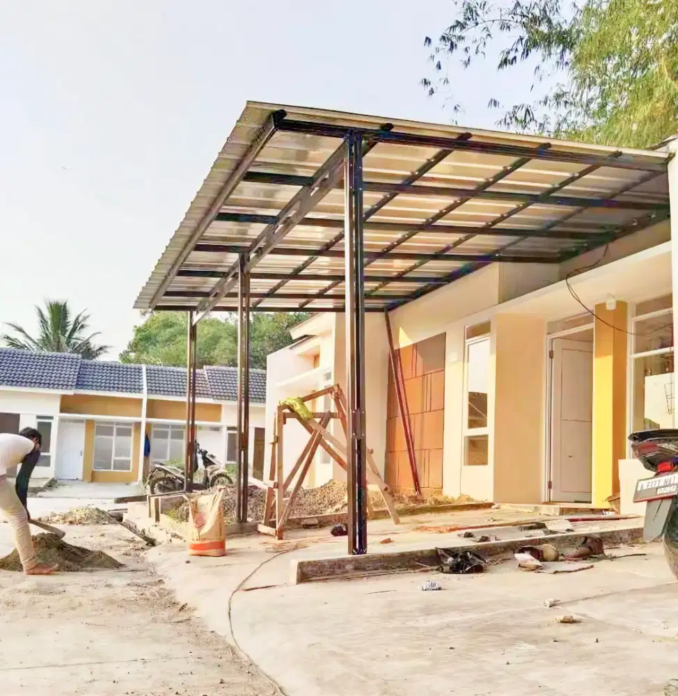 Kanopi rangka baja ringan SNI