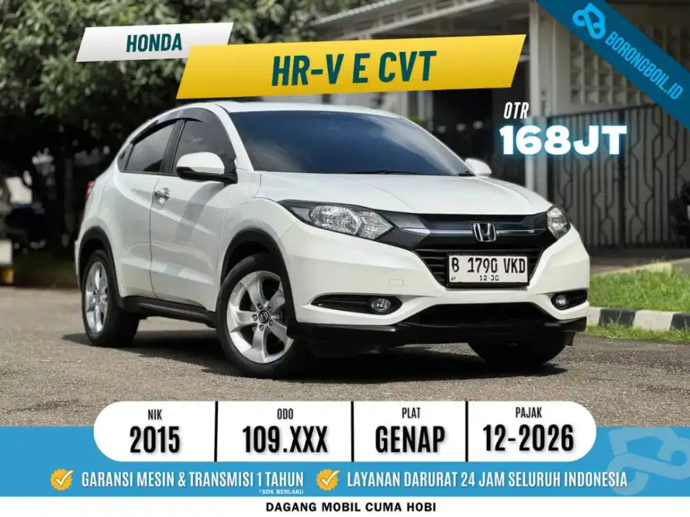 HRV E CVT 2015 Putih