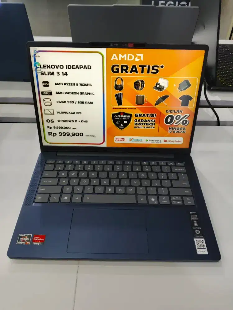 LENOVO IDEAPAD SLIM 3 14 RYZEN 5 | BISA CICILAN SYARAT CUKUP KTP