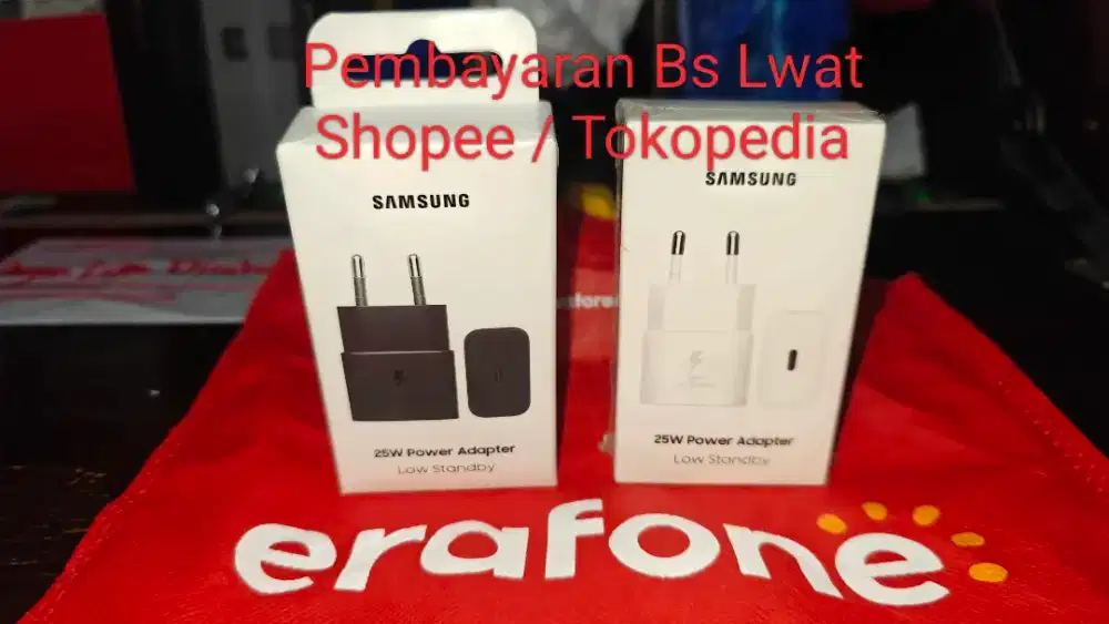 ORIGINAL Samsung Adapter Carger 25w Utk a16 a17 a26 a36 a56 NO Kw2an