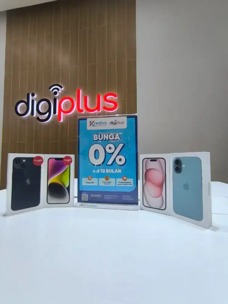 IPHONE 13-16 FREE ADAPTOR ORI | PROMO KREDIT BUNGA 0% BY KREDIVO MURAH