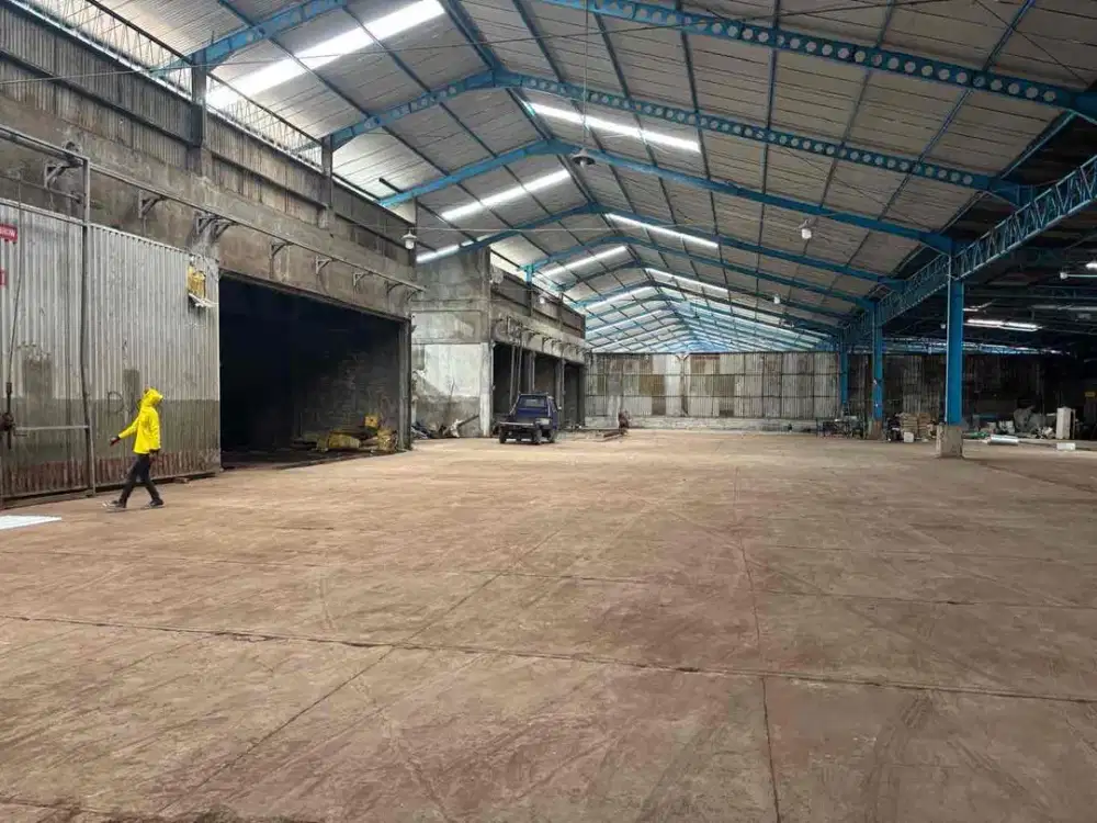 45ribu/mtr sewa gudang siap pakai dekat margomulyo surabaya barat