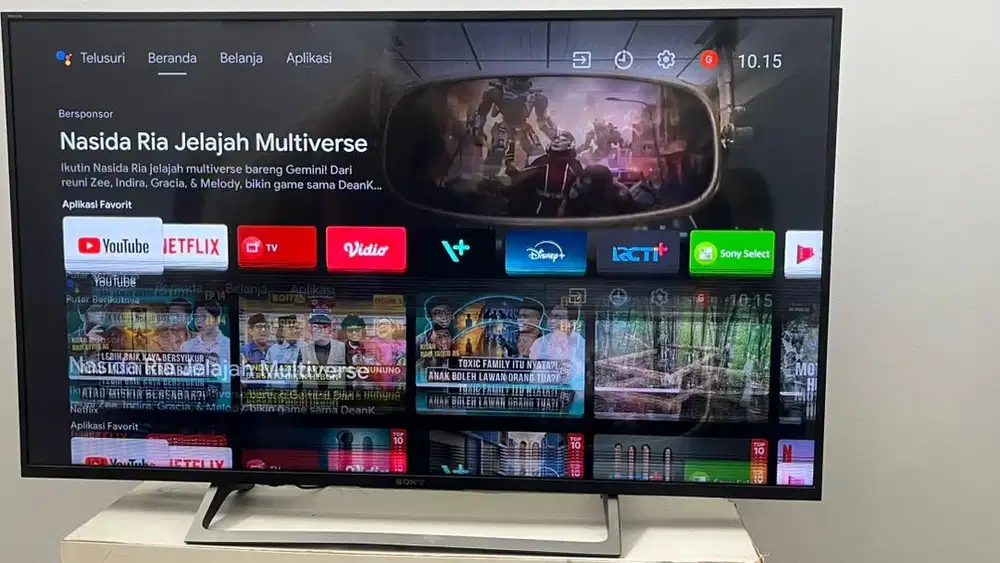 TV Sony 49 Inch Android TV 4K – Netflix YouTube – Harga Murah