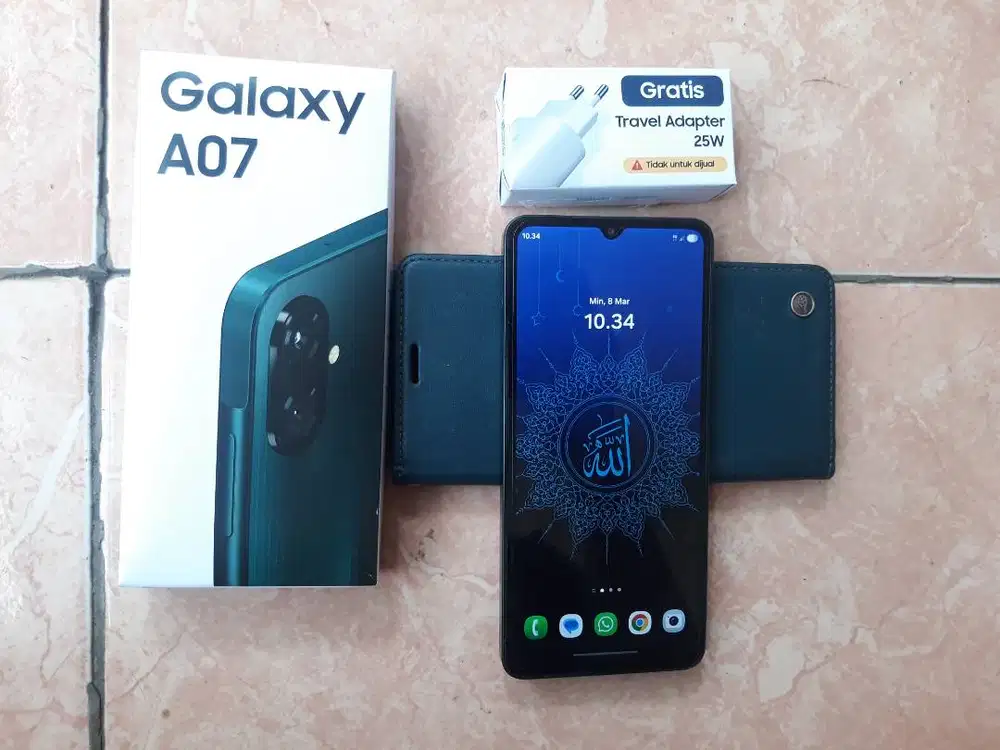Samsung Galaxy A07 4/64 fullset no minus
