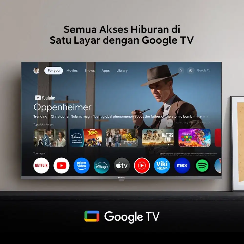 Xiaomi TV A Pro 32 2026 | Layar QLED cerah tajam Suara Jernih Digital