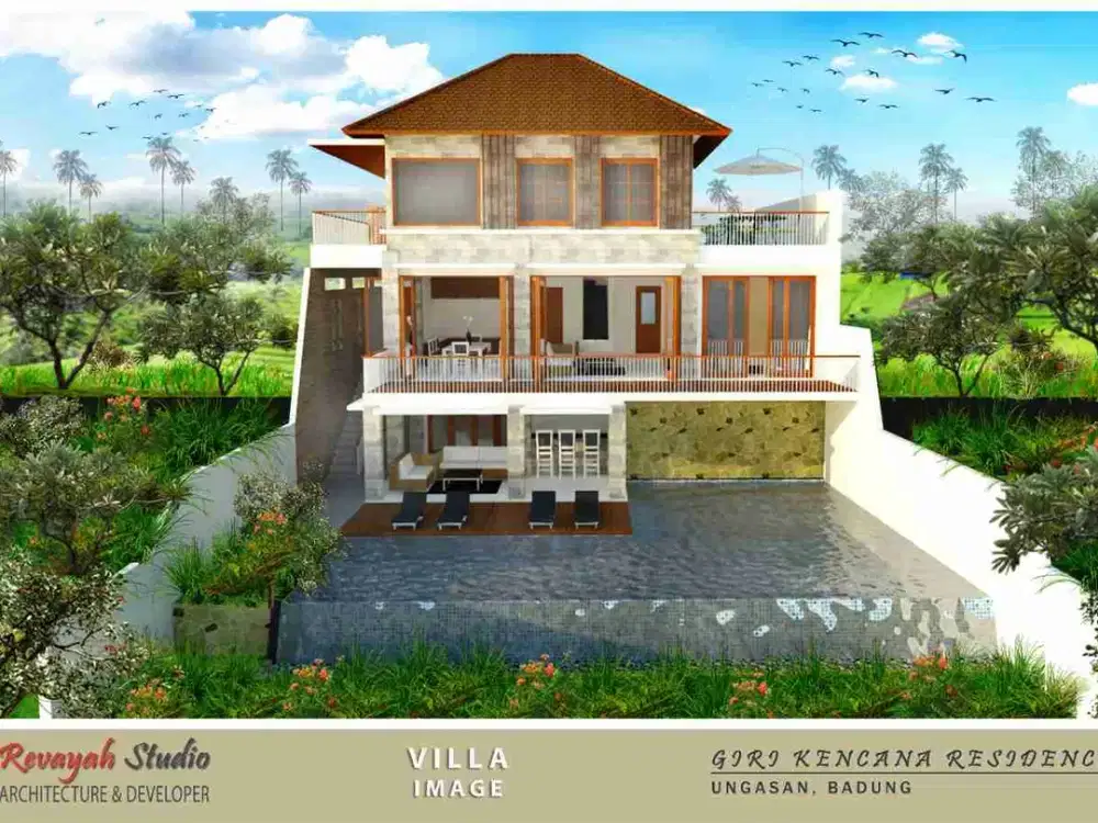 jual Rumah baru luas 4 are di Giri Residence Ungasan Badung Bali