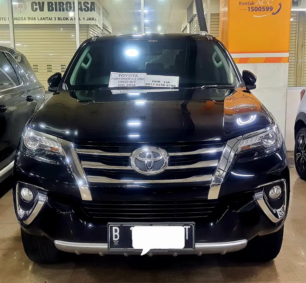 Toyota Fortuner 2.4 VRZ [4×2] Diesel AT 
Nik 2018