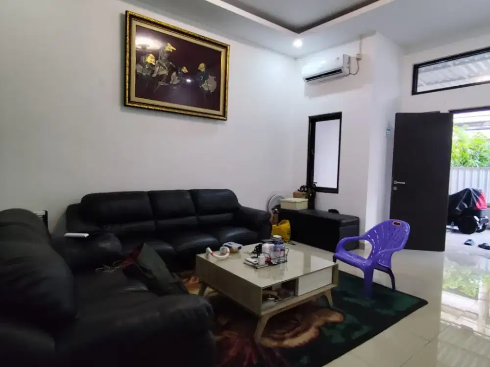 DIJUAL RUMAH FULL FURNISH & FULL RENOV DI CLUSTER TAMAN SARI HARAPAN INDAH BEKASI