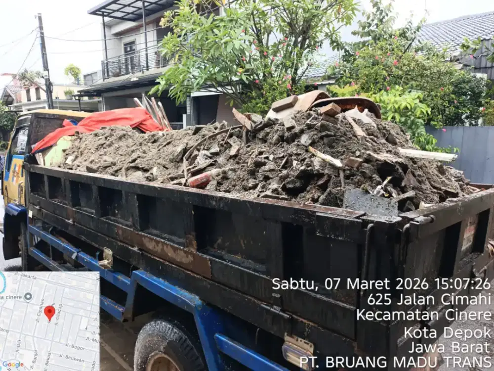 Jasa angkut puing dan buang tanah