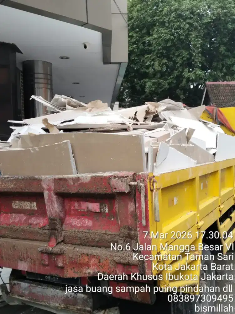 Jasa angkut puing murah