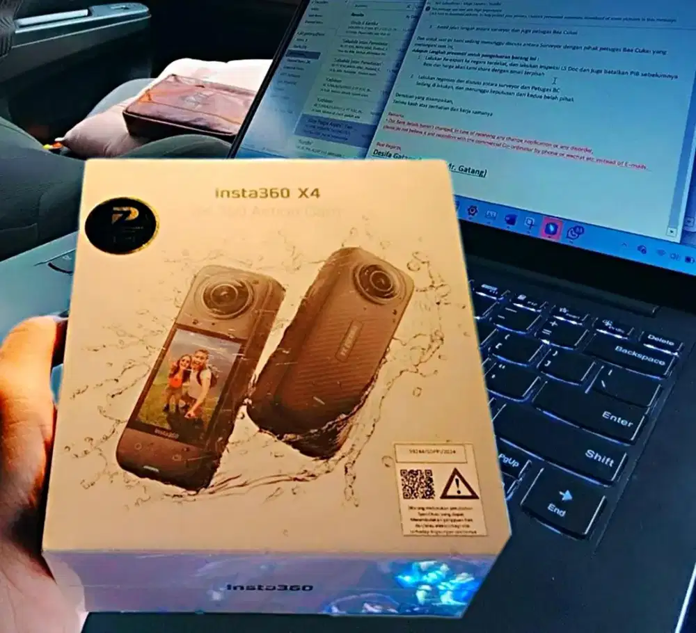 Insta360 X4 Segel Garansi Resmi camera X5 DJI Osmo nikon Canon kamera