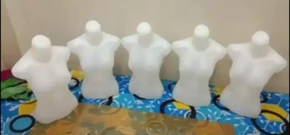 Patung baju model setengah badan khusus pria dan wanita