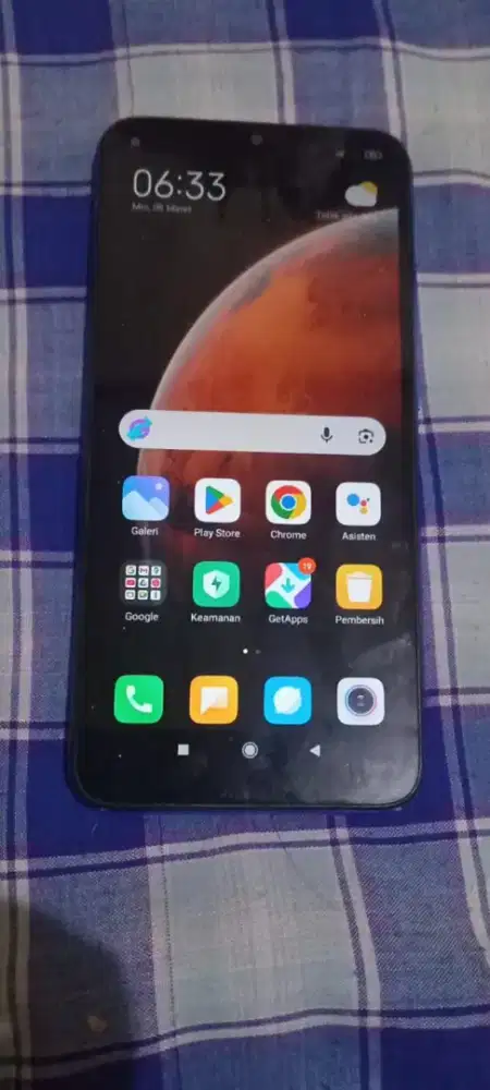 Jual hp redmi 9a ram 2/32,no minus,hp casan,nego