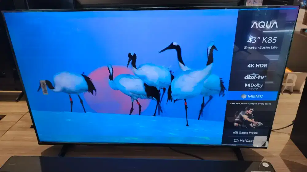 AQUA LED GOOGLE TV 4K 43 inch