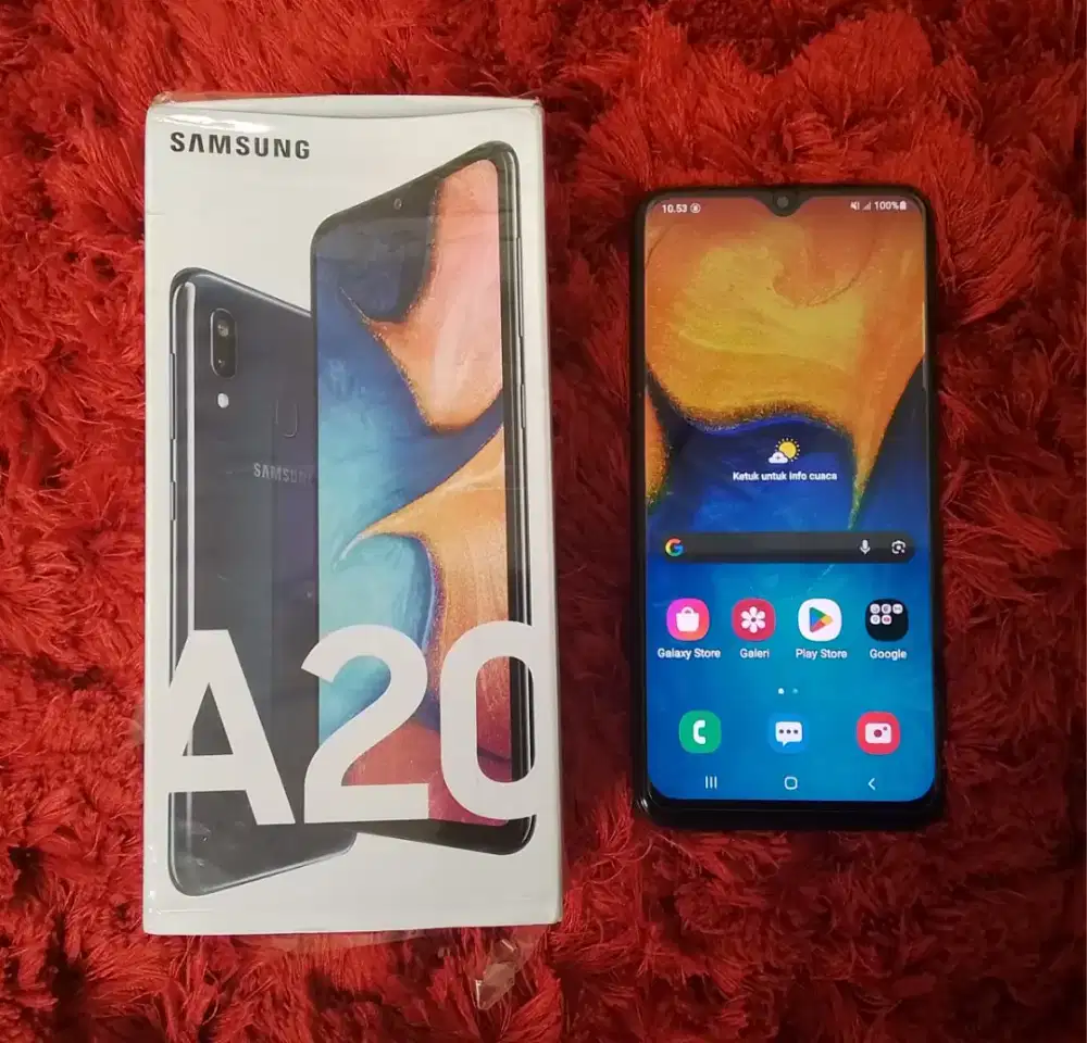 SAMSUNG A20 4G LTE SUPER AMOLED 3/32 DEEP BLUE
