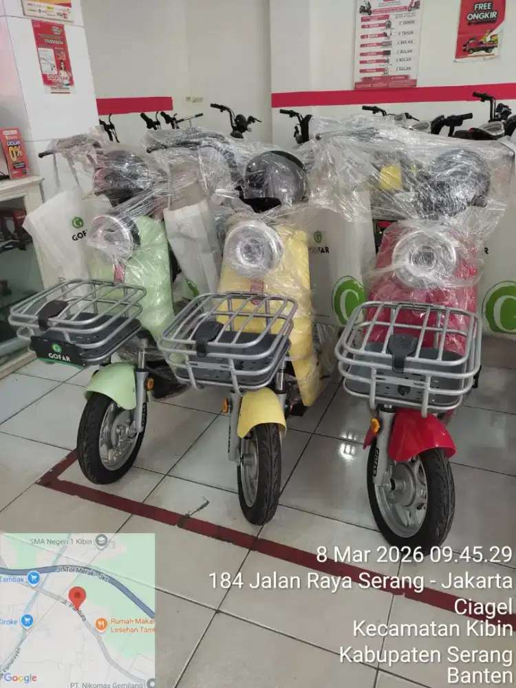 SHHOWROOM SEPEDA DAN MOTOR LISTRIK