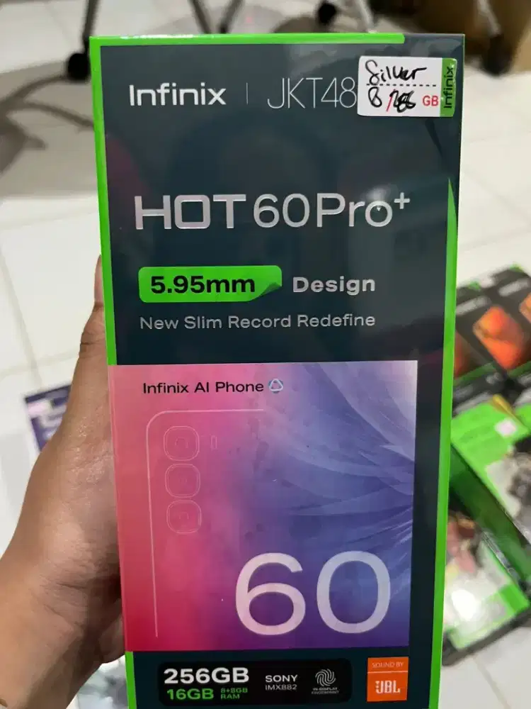 Promo INFINIX HOT 60 PRO+ 8/256 GB NEW SEGEL