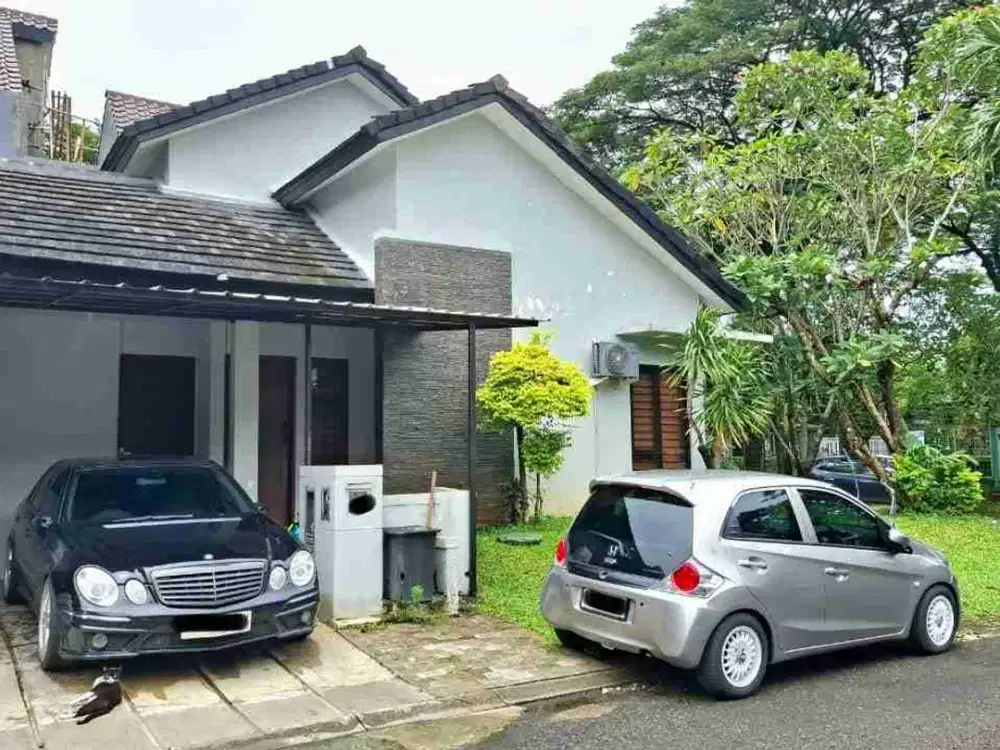 Dijual Rumah Sudut/Hoek 1 lantai dalam Cluster Permata Bintaro Jaya Sektor 9
