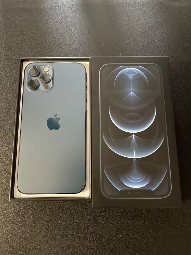 Wts / jual Iphone ip 12 Pro 128 GB Ibox Pacific Blue