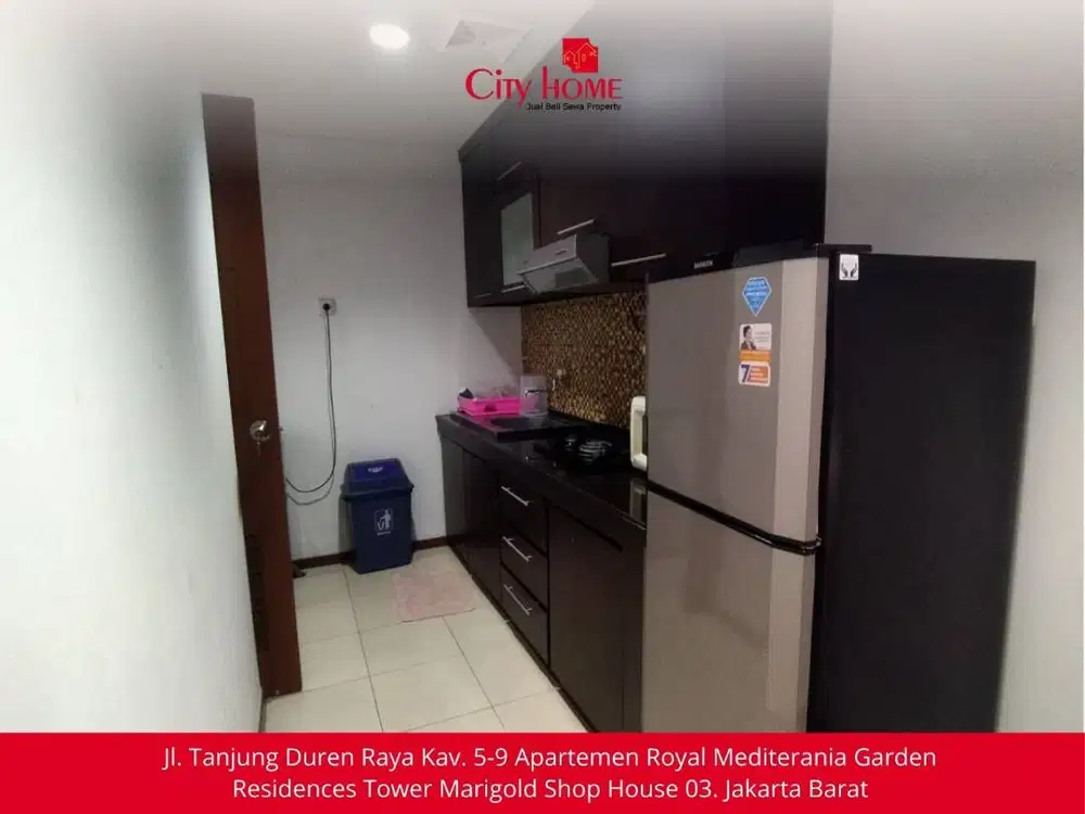 Disewakan Apartemen type 3 bed room furnished