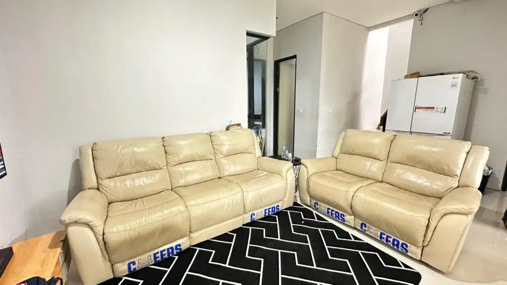 Sofa cheers 3+2 elektrik kulit