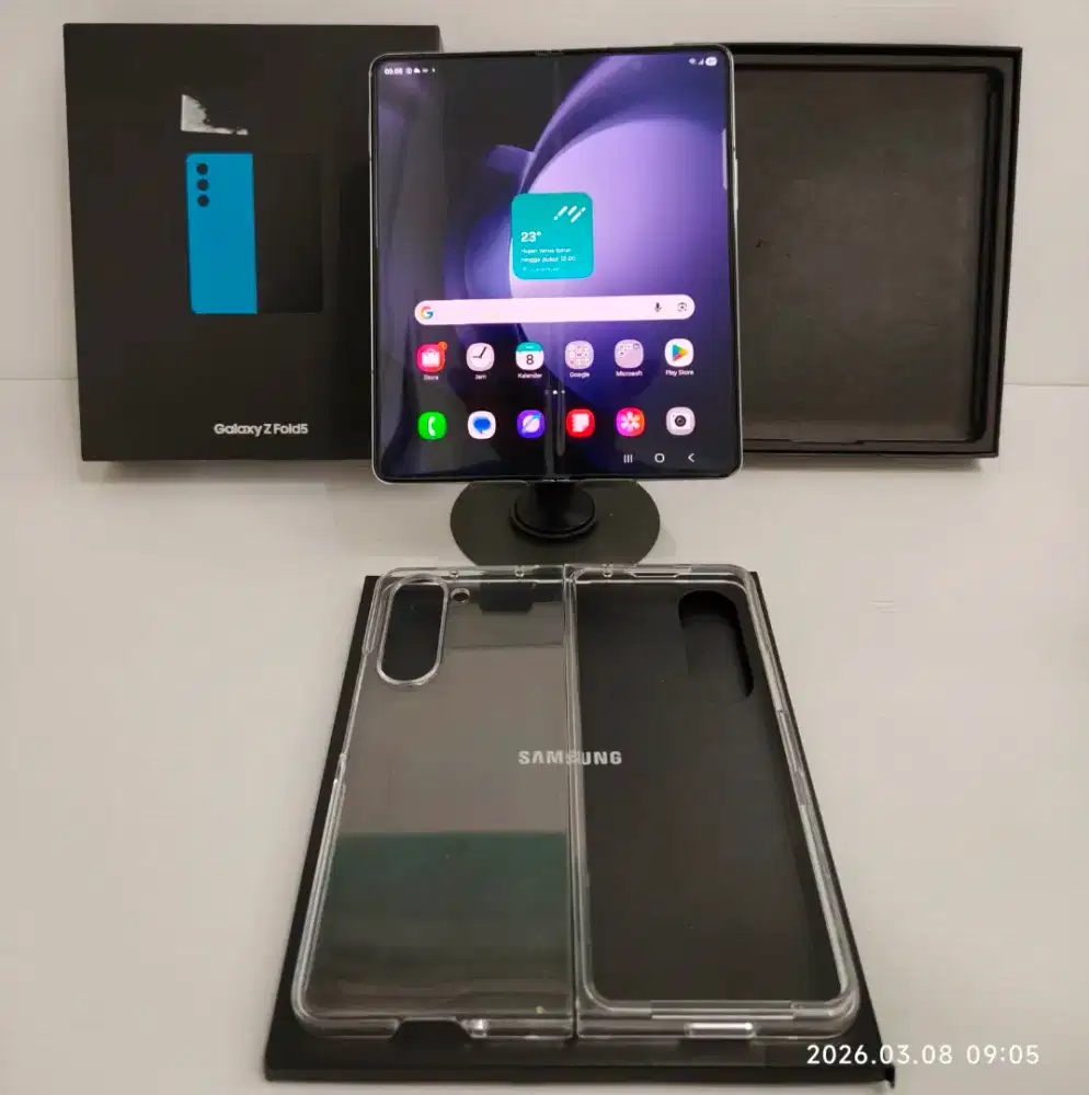 Samsung Z Fold 5G 5G 12/256 Gb Likenew 99% Garansi Ex Resmi bisa TT/BT
