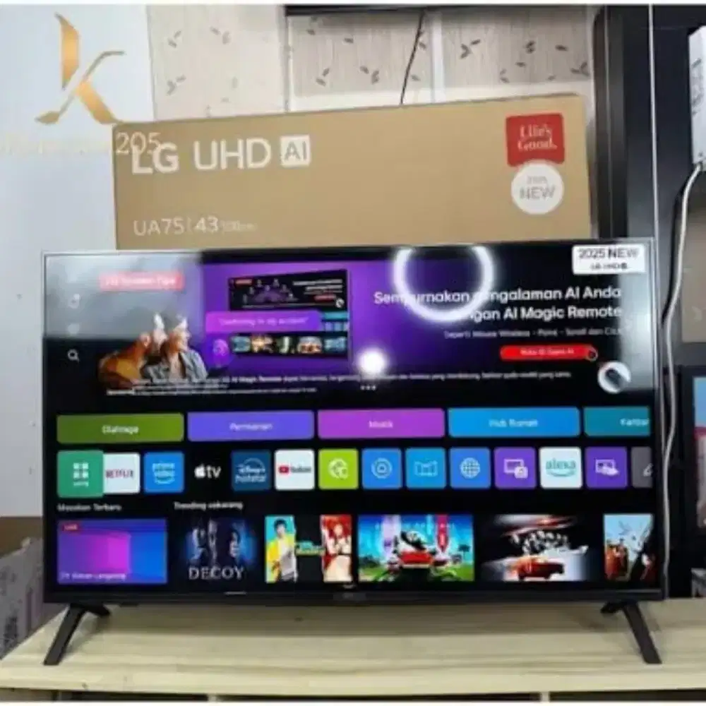 TV Smart LED 4K HD Baru Sby