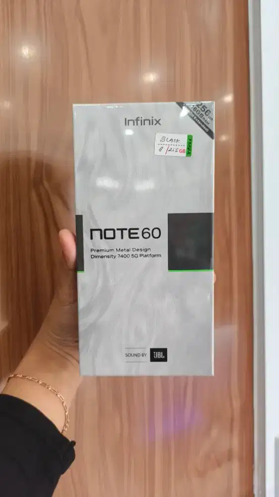 SALE INFINIX NOTE 60 5G RAM 8/256 NEW SEGEL