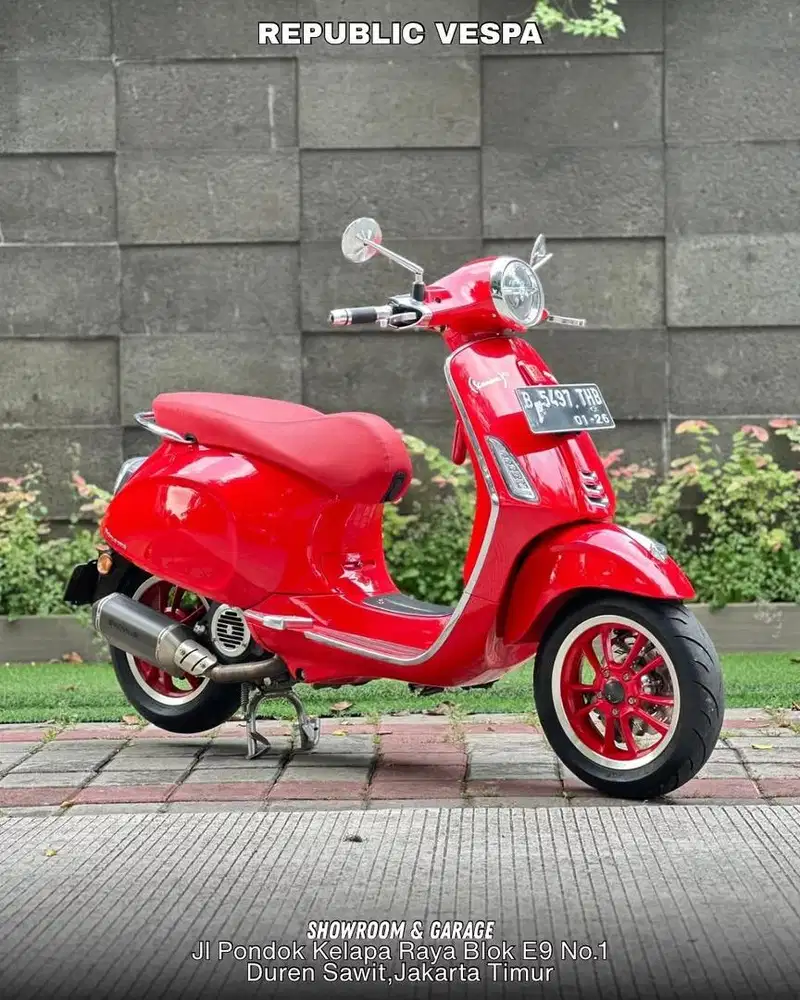 TERMURAH PRIMAVERA RED EDITION 150 IGET 2020 LIMTED EDITION