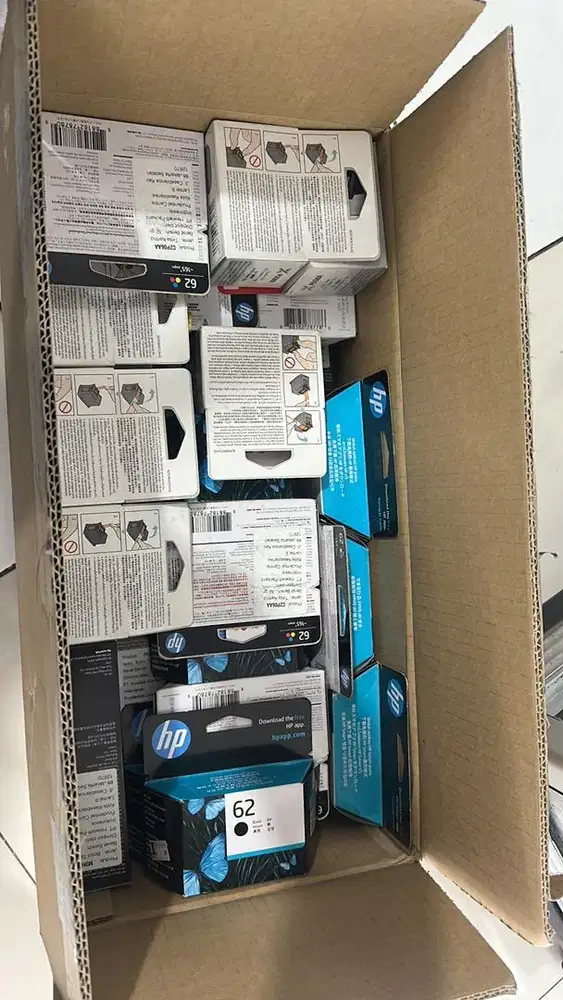 Terima jual beli tinta toner alat tulis kantor sisa proyek