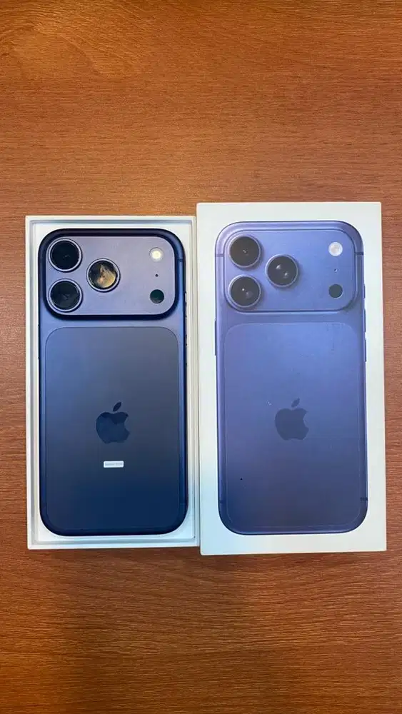 Second iPhone 17 Pro 1TB Blue Garansi Resmi