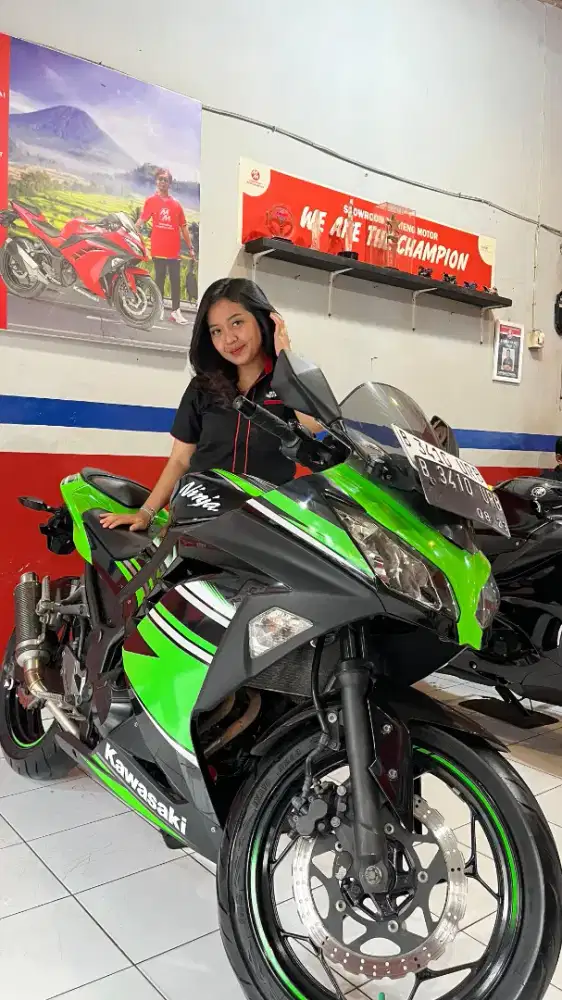 NINJA FI 250 CC TH 2017, DP 2 JUTA