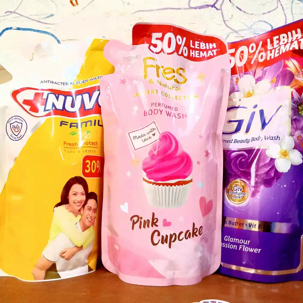 Aneka Sabun Cair Isi Ulang Kemasan Jumbo 800gt