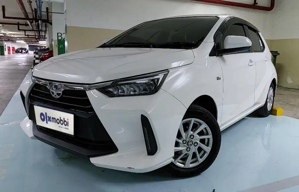 TDP 8,JT, Toyota Agya 1.2 G Bensin-AT Putih 2023