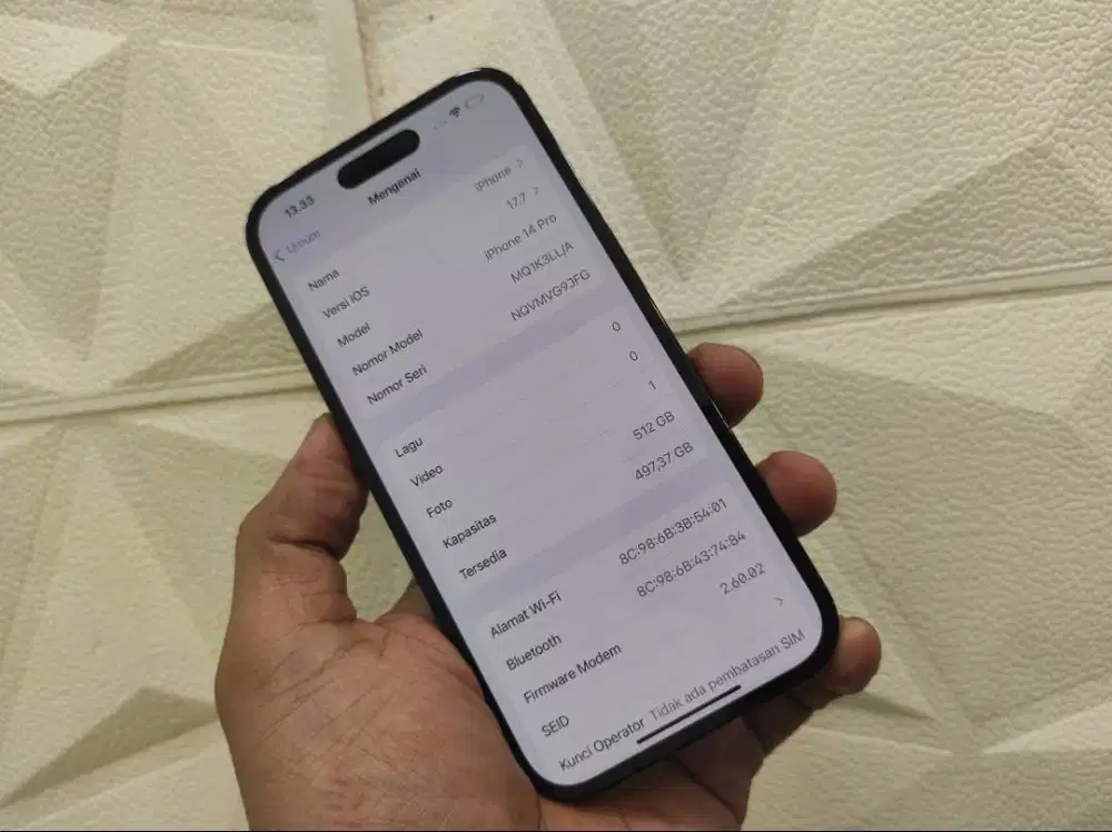 iphone 15 pro max 256gb ibox lengkap ori mulus