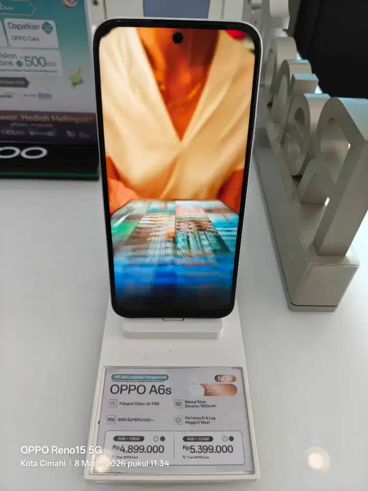 Hp Oppo A6S new Rilis