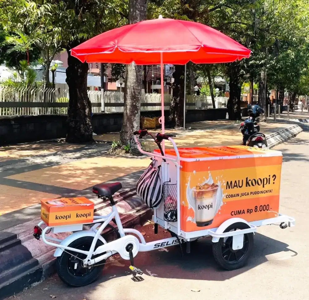 Sepeda gerobak Listrik (Selis)