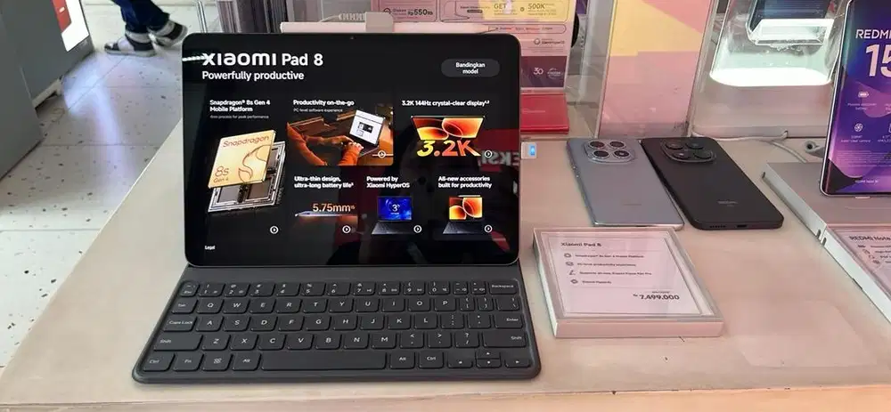 Xiaomi PAD 8 8/256GB free keyboard Bisa kredit