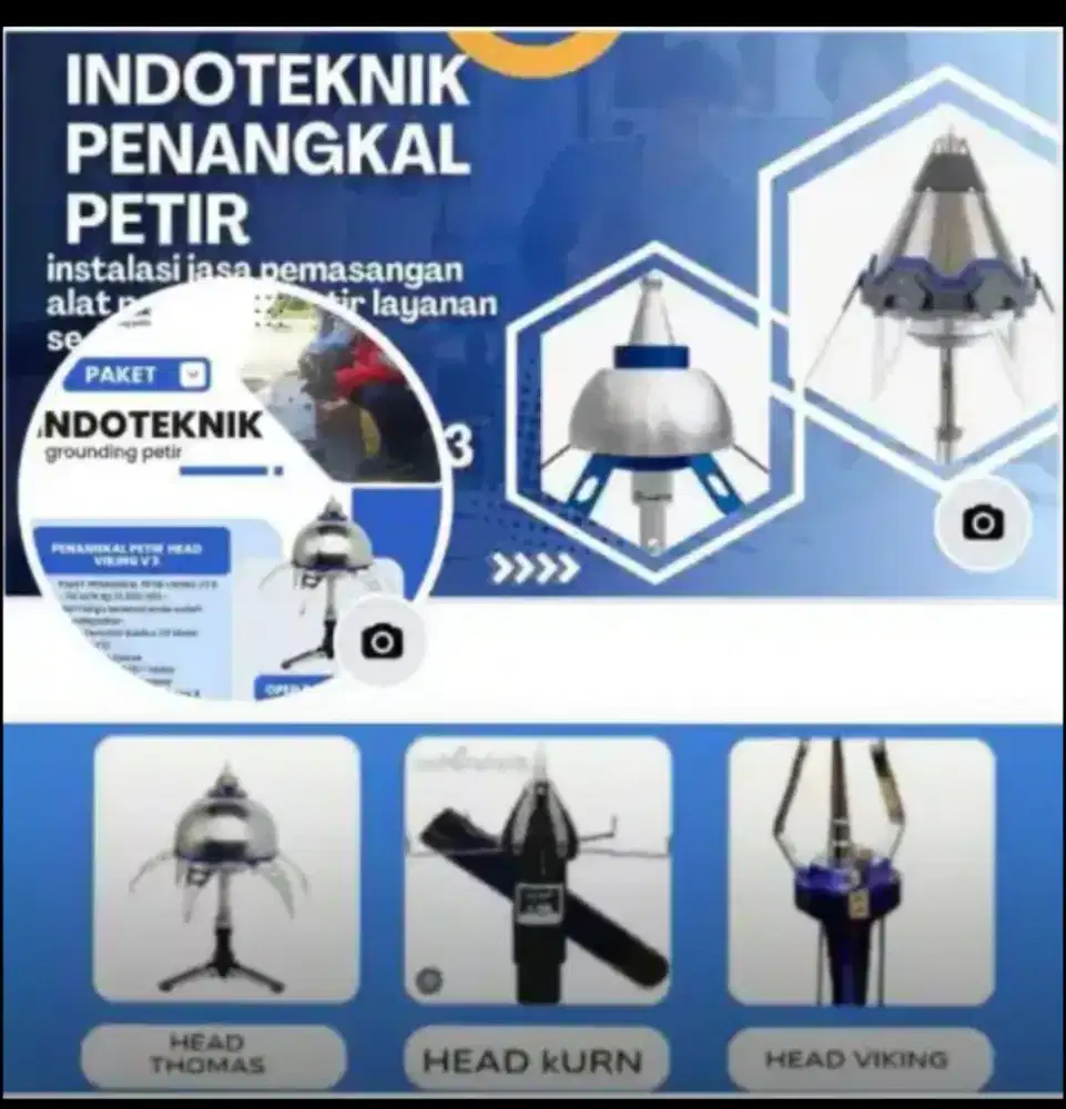 Teknisi jasa pasang penangkal petir cibungbulang Cigombong cigudeg