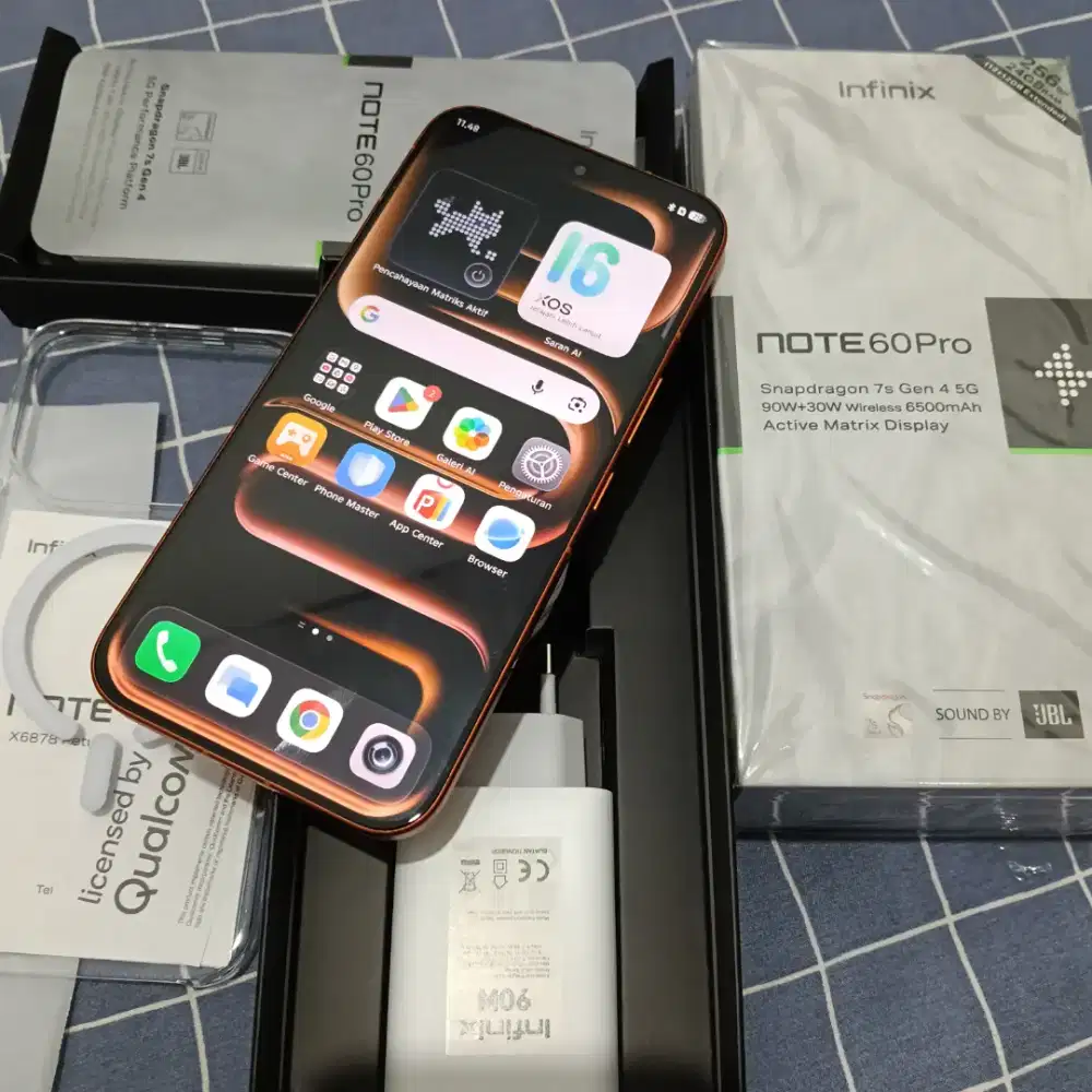 Infinix Note 60 Pro 5G Ram 12/256 Acc Fresh Ga jadi pakai